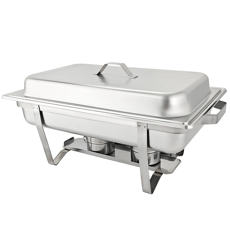 9 QT Stainless Steel Standard Chafing Dish Buffet Set