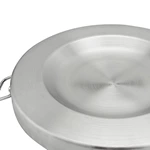 Heavy Duty 23‘’ Stainless Steel Convex Comal Griddle Pan for Taco Grill and Fry