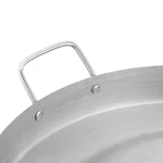 Heavy Duty 23‘’ Stainless Steel Convex Comal Griddle Pan for Taco Grill and Fry
