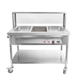 Commercial Electric steam table countertop Food Warmer