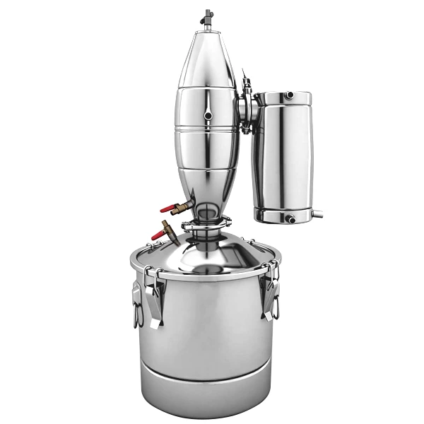Alcohol Distiller Brewing Kit Stainless Steel Wine Making Boiler