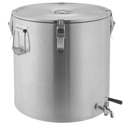 stainless steel insulated beverage dispenser 30l with faucet