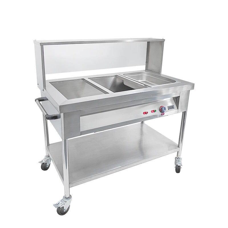 Commercial Electric steam table countertop Food Warmer