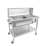 Commercial Electric steam table countertop Food Warmer