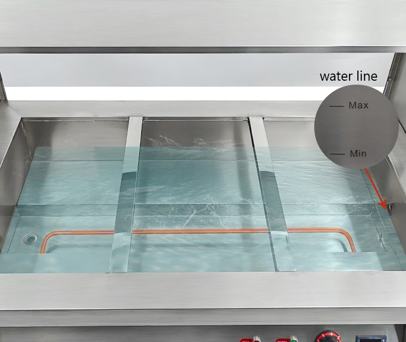 Commercial Electric steam table countertop Food Warmer