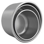 Stainless Steel Mixing Bowl for Commercial Spiral Mixers
