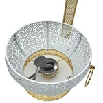 Fancy Hanging Gold 8L Stainless Steel Chafing Dish Buffet Set