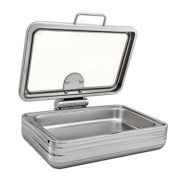 Electric Chafer Dishes 9L Stainless Steel Buffet Set