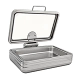 Electric Chafer Dishes 9L Stainless Steel Buffet Set