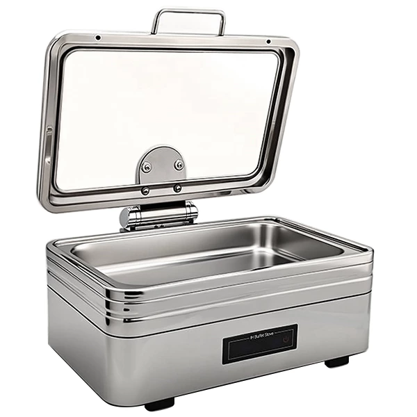 Electric Chafer Dishes 9L Stainless Steel Buffet Set