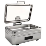 Electric Chafer Dishes 9L Stainless Steel Buffet Set