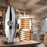 Alcohol Distiller Brewing Kit Stainless Steel Wine Making Boiler