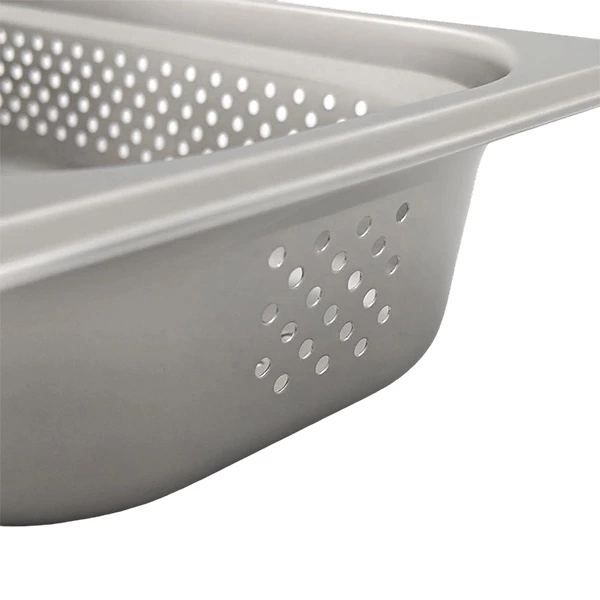 Stainless Steel 2/1 2/3 GN Container Perforated