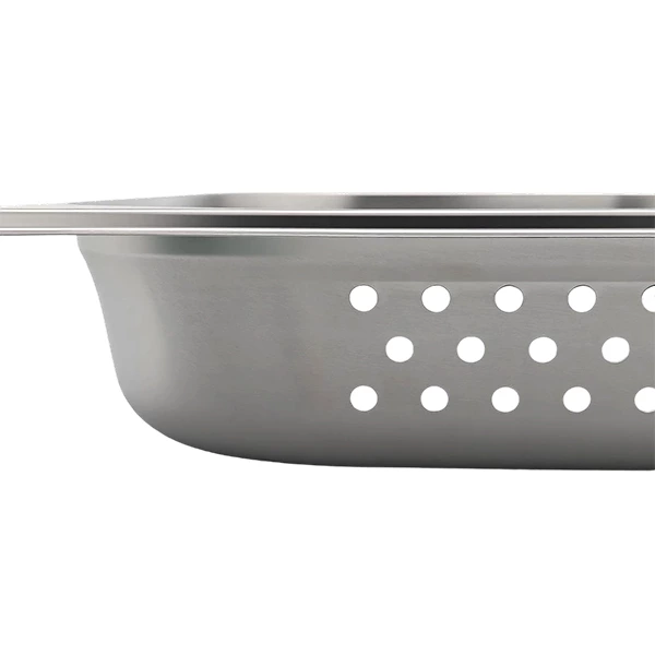 Stainless Steel 2/1 2/3 GN Container Perforated