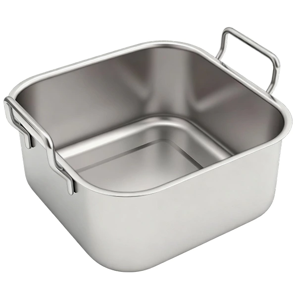 Stainless Steel Square Bain Marie Pots