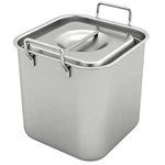 Stainless Steel Square Bain Marie Pots