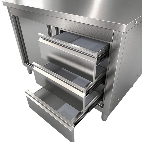 Stainless Steel Work Table Cabinet