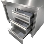 Stainless Steel Work Table Cabinet