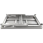 Stainless Steel Commercial Open Base Folding Worktable