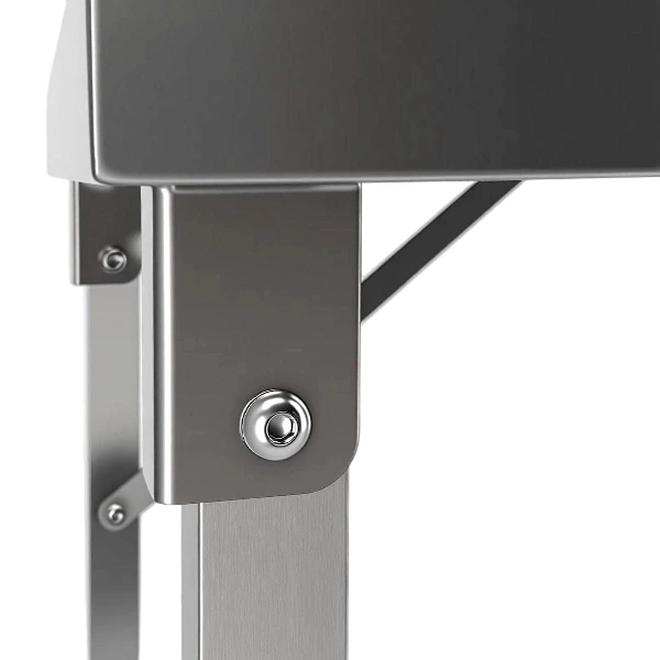 Stainless Steel Commercial Open Base Folding Worktable
