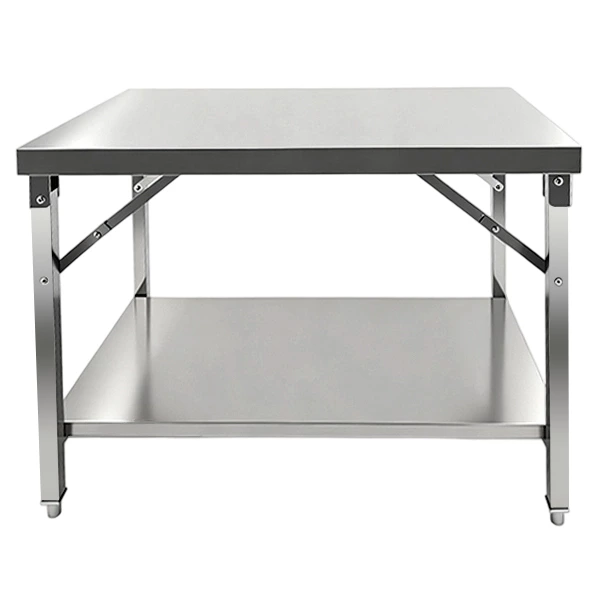 Stainless Steel Commercial Open Base Folding Worktable