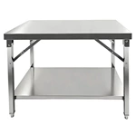 Stainless Steel Commercial Open Base Folding Worktable