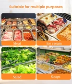 Full size Stainless Steel Gastronorm Container