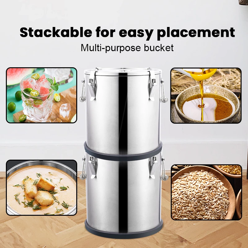 kitchens can stack several insulated beverage dispensers for catering or insulated soup container stainless steel side by side