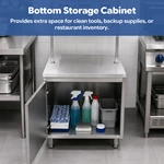 Commercial Stainless Steel Locker Restaurant Hotel Food or Tableware Multi-Function Locker