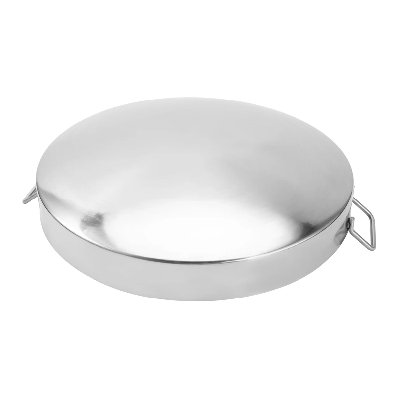Commercial Stainless Steel U-Shaped Wok Hotel Frying Pan Suitable for Outdoor and Restaurant
