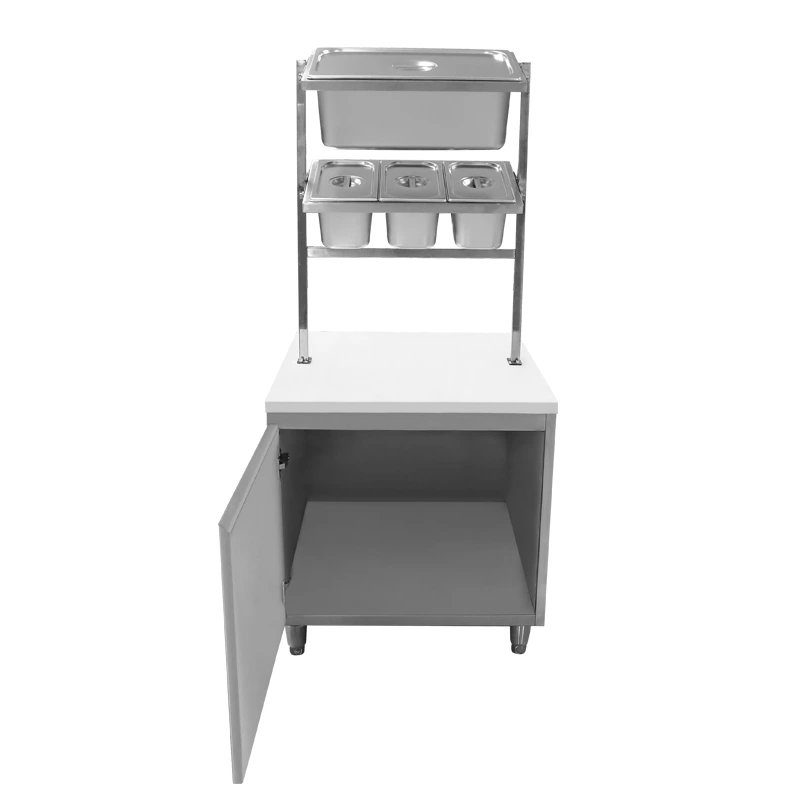 Commercial Stainless Steel Locker Restaurant Hotel Food or Tableware Multi-Function Locker