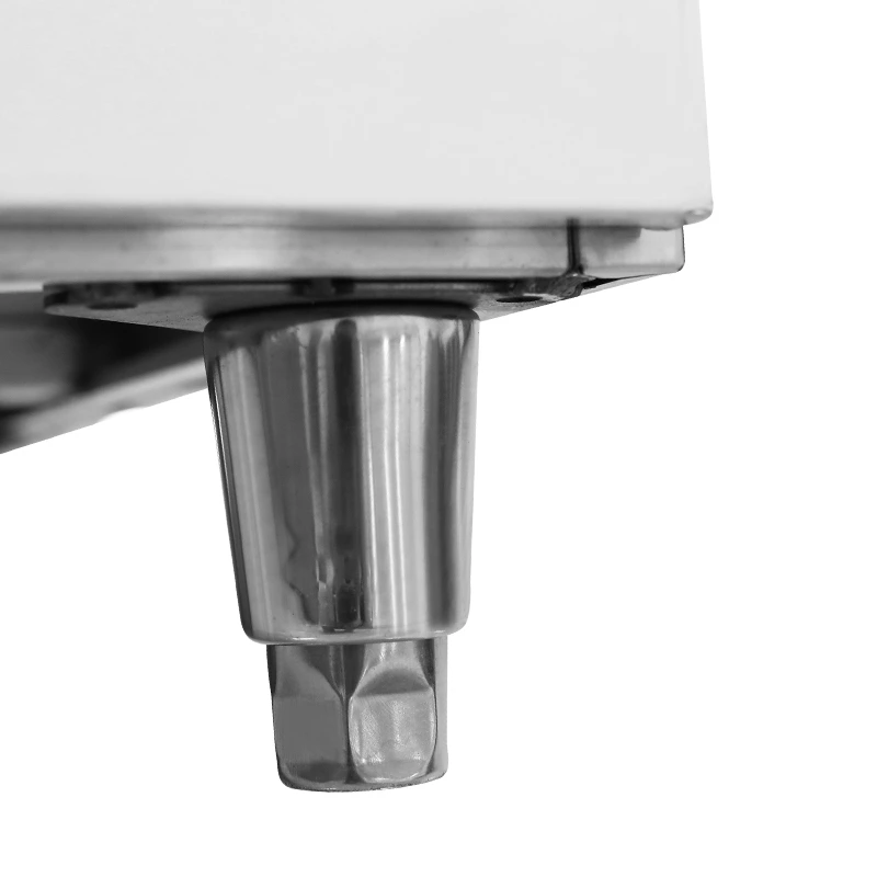 Stainless Steel Commercial Condiment Prep Station, Multi‑Tier Kitchen Spice Trolley with Storage Cabinet for Restaurant Buffet Catering
