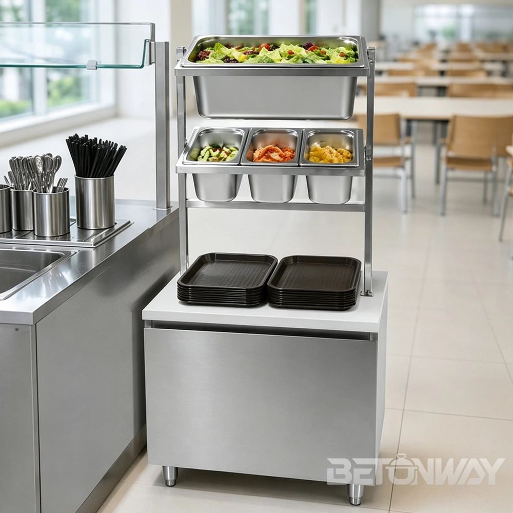 New Launch Of Betonway - Daosheng Introduces New Multi-tier Mobile Display And Storage Cart