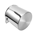 Stainless Steel Handled Ice Bucket, Portable Wine Champagne Cooler Bucket for Bar, Restaurant, Party