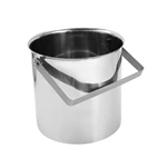 Stainless Steel Handled Ice Bucket, Portable Wine Champagne Cooler Bucket for Bar, Restaurant, Party
