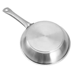 Stainless Steel Non Stick Frying Pan with Composite Bottom, Commercial Fry Pan with Welded Handle for Restaurant Kitchen