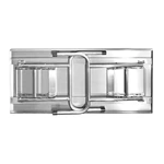 Stainless Steel Folding Work Table, Heavy‑Duty Portable Foldable Prep Table for Commercial Kitchen Catering