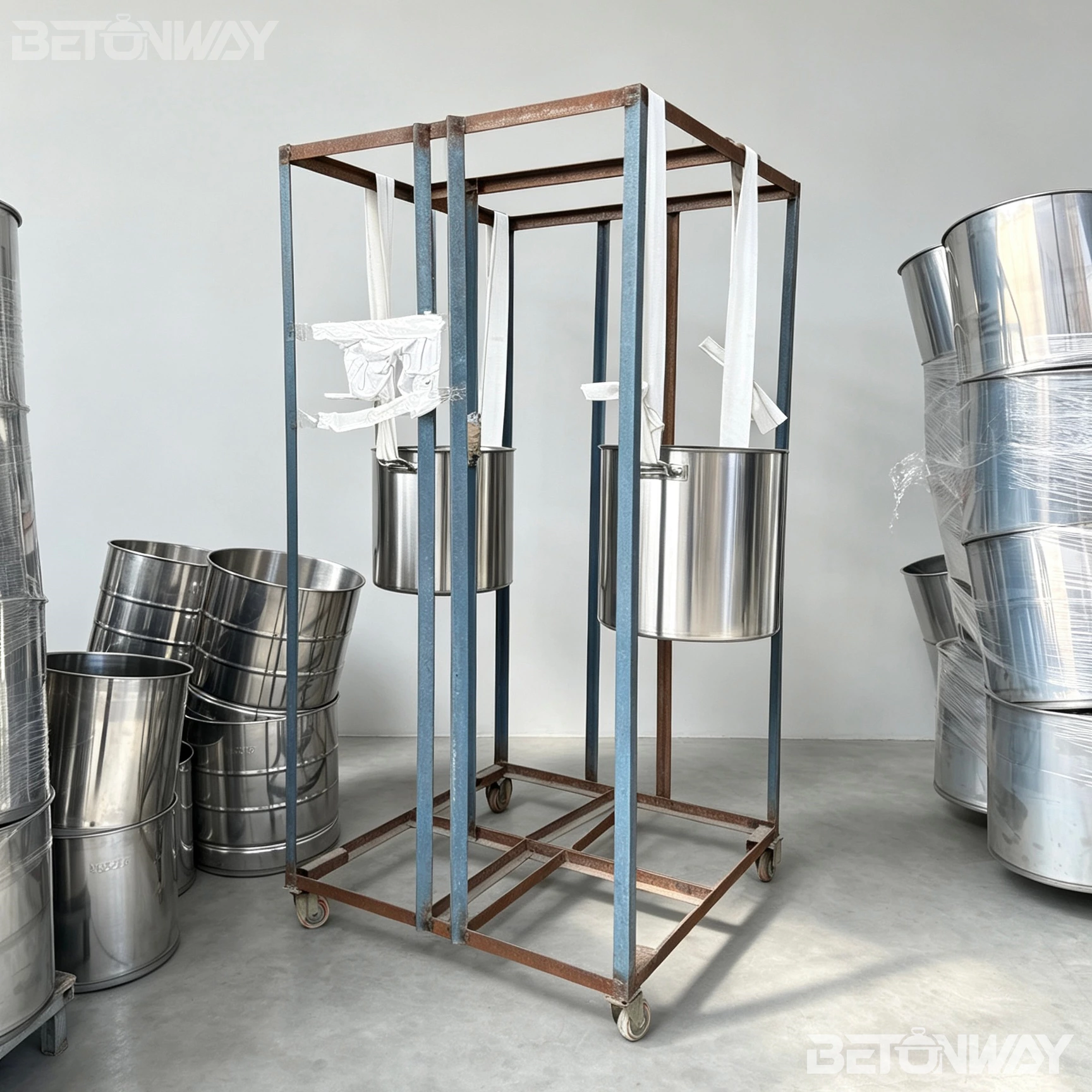 Lift with Confidence: The Ultimate Load Test on Betonway Stainless Steel Bucket Handles