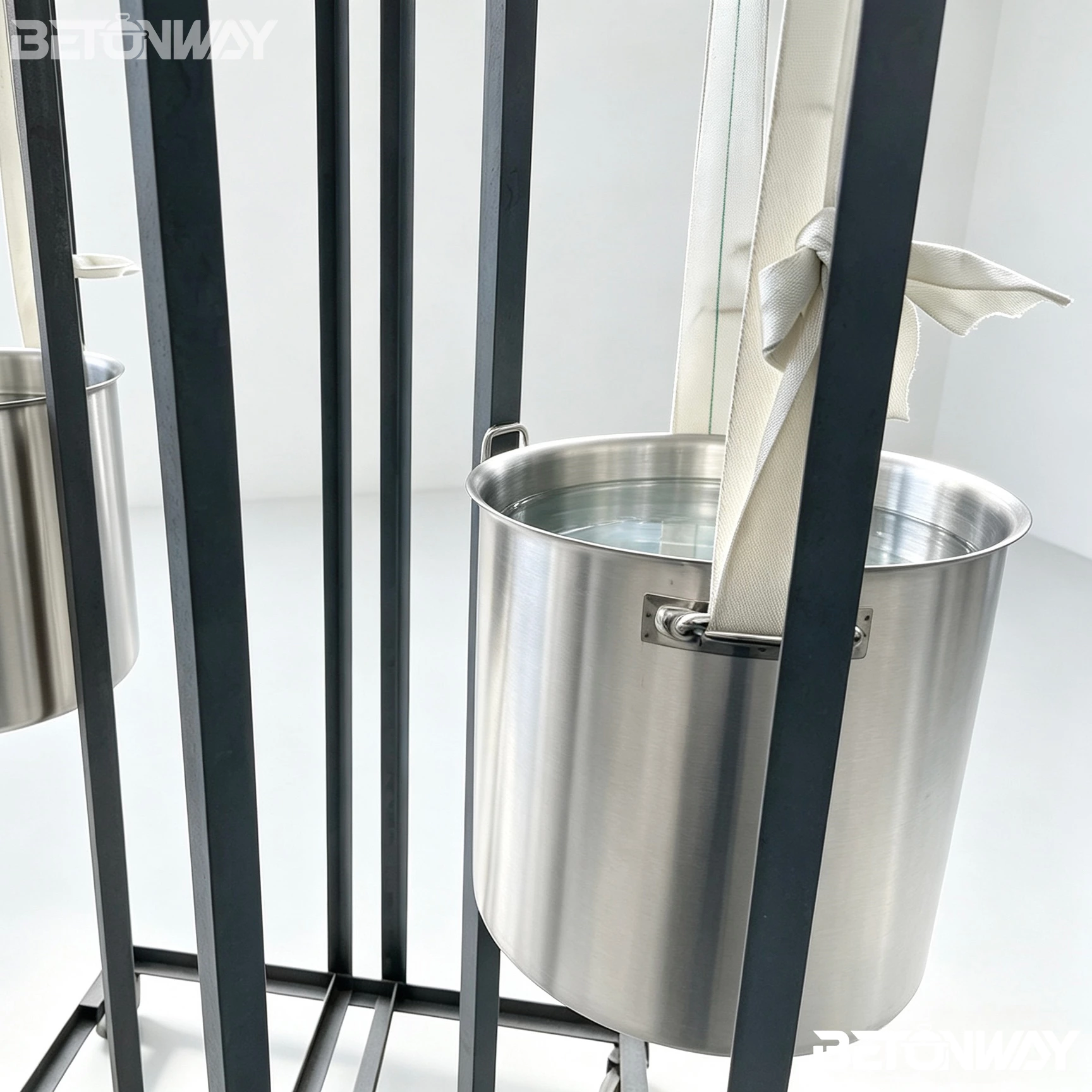 Lift with Confidence: The Ultimate Load Test on Betonway Stainless Steel Bucket Handles