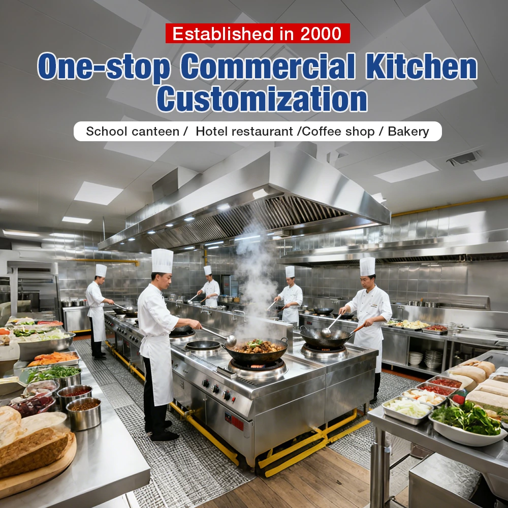 Commercial Stainless Steel Work Bench | OEM ODM for Restaurant Canteen Bakery
