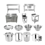 Commercial Stainless Steel Work Bench | OEM ODM for Restaurant Canteen Bakery