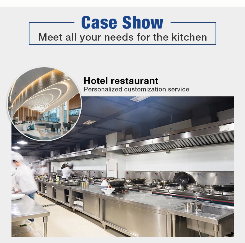 Commercial Stainless Steel Work Bench | OEM ODM for Restaurant Canteen Bakery