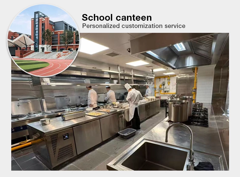 Commercial Stainless Steel Work Bench | OEM ODM for Restaurant Canteen Bakery