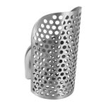 Stainless Steel Perforated Gold Prospecting Scoop, Sand Sifting Screen Scoop for River Beach Gold Panning