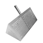 Heavy Duty Gold Mining Sand Scoop with Handle Tube, Handheld Sifting Tool for Gold Prospectors
