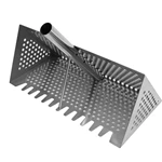 Heavy Duty Gold Mining Sand Scoop with Handle Tube, Handheld Sifting Tool for Gold Prospectors